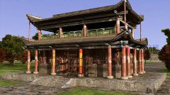 九嶷山古建筑遗址复原三